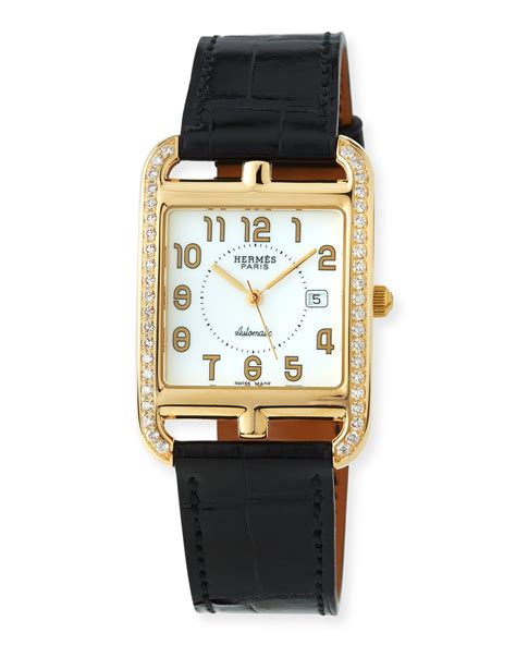 mens hermes cape cod watch|Hermes cape cod watch gold.